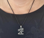 Anhänger 65 Auge des Horus - Zinn