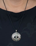 Lebensbaum 210 mit Schlangenkette - Silber