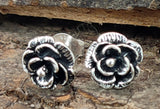 Ohrstecker 33 Rose - Silber