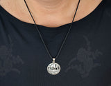 Wikinger-Schiff 386 mit Schlangenkette - Silber