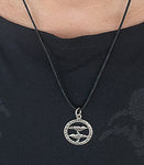 Raben 234 mit Schlangenkette - Silber