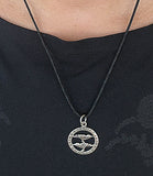 Raben 234 mit Schlangenkette - Silber