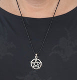 Anhänger 251 Pentagramm - Silber