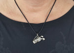 Golftasche 342 mit Schlangenkette - Silber