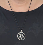 Anhänger 138 Pentagramm - Silber