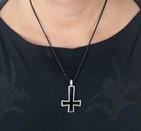 Anhänger 26 Kreuz - Zinn