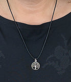 Anhänger 98 Lebensbaum - Silber