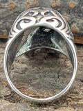 Ring Totenkopf, Gr. 60-74 (tk7) - Silber
