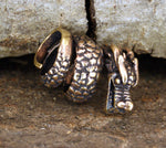 Bartperle Drache 8 mm - Bronze