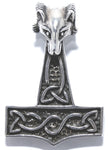 Kombi 79 Thorshammer mit Königskette - Silber