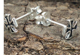 Ohrstecker 42 Eisernes Kreuz - Silber