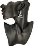 Ohrring 15 Auge des Horus - Silber