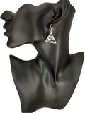 Ohrring 15 Auge des Horus - Silber