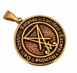 Anhänger 166 Siegel Luzifers - Bronze