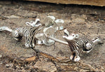 Ohrstecker 41 Wolf - Silber