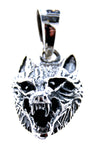 Anhänger 7 A Wolf - Silber