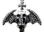Anhänger 87 Totenkopf - Edelstahl