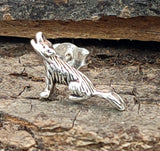 Ohrstecker 41 Wolf - Silber