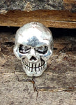 Ohrstecker 49 Totenkopf - Silber