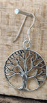Ohrring 04 Lebensbaum - Silber
