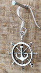Ohrring 10 Steuerrad - Silber