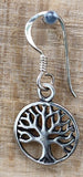Ohrring 01 Lebensbaum - Silber