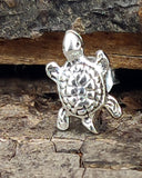 Ohrstecker 54 Schildkröte - Silber