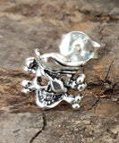Ohrstecker 46 Pirat - Silber