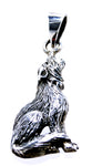 Anhänger 8 A Wolf - Silber