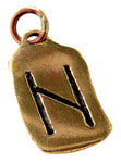 Anhänger 95 Hagalaz - Bronze