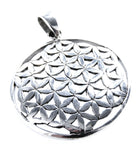 Anhänger 96 Blume des Lebens - Silber