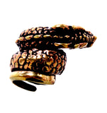 Bartperle Drache 8 mm - Bronze