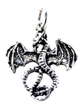 Anhänger 9 Drache - Silber