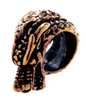 Bartperle Drache 8 mm - Bronze