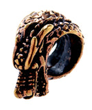 Bartperle Drache 8 mm - Bronze