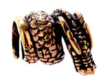 Bartperle Drache 8 mm - Bronze