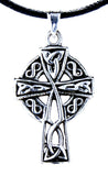 Keltenkreuz 106 mit Schlangenkette - Silber
