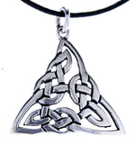 Keltischer Knoten 108 mit Schlangenkette - Silber