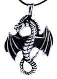 Anhänger 112 Drache - Edelstahl