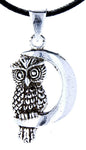 Eule 116 mit Schlangenkette - Silber
