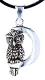 Eule 116 mit Schlangenkette - Silber