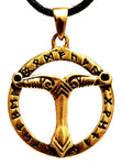 Anhänger 118 Irminsul - Bronze
