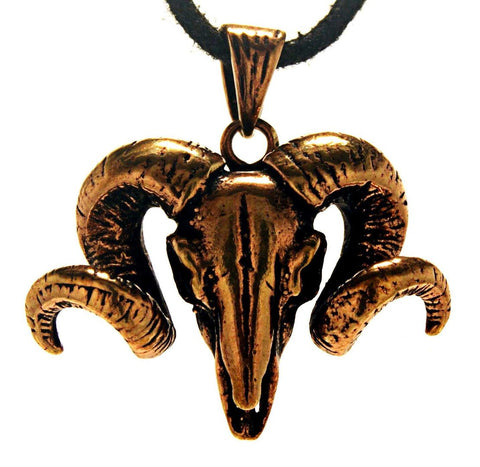 Anhänger 129 Widder - Bronze