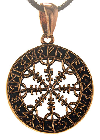 Anhänger 130 Helm der Ehrfurcht - Bronze