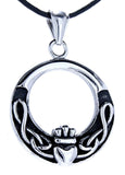 Claddagh 150 mit Panzerkette - Edelstahl