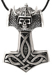 Kombi 153 Thorshammer mit Königskette - Silber