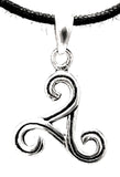 Triskele 160 mit Schlangenkette - Silber