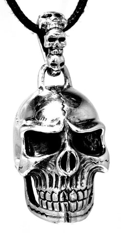 Anhänger 181 Totenkopf - Silber