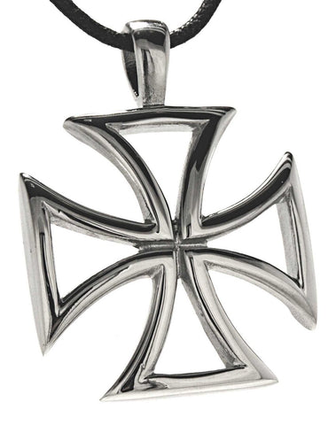 Eisernes Kreuz 185 mit Panzerkette - Edelstahl