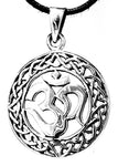 Om / Aum 189 mit Schlangenkette - Silber